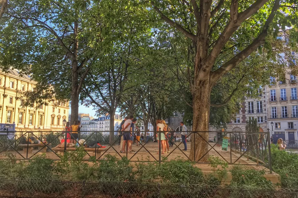 Place Dauphine in Paris